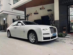 Kit de Carrocería ZNDR para Rolls-Royce Ghost, Modelos Antiguos, Estilo Actualizado, Parachoques Delantero/Trasero, Alerón, Faros Delanteros Autoadhesivos - Product Image 4