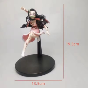 Nouveauté 2026 : 6 styles de figurines d'action Anime Demon Slayer - Tanjirou, Nezuko, <span class=keywords><strong>Zenitsu</strong></span>, Tengen, Mitsuri, Muichirou - Product Image 5