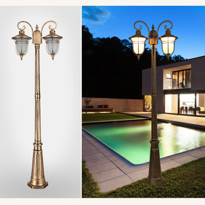 โคมไฟสนามเหล็กกลางแจ้ง LED แสงวอร์มไวท์ โคมแก้ว IP66 AC 220V 2700K รับประกัน 10 ปี พร้อมเซ็นเซอร์ตรวจจับความเคลื่อนไหว ใช้พลังงานแสงอาทิตย์ - Product Image 6