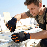 Gants de travail de sécurité à doigts complets, compatibles avec les écrans tactiles, haute dextérité, multi-usages, fabriqués en Chine, pour la construction et les mécaniciens