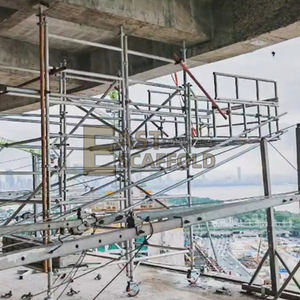 นั่งร้านแบบแคบทำจากอลูมิเนียมโครงกว้างเดี่ยวแบบพกพาสำหรับก่อสร้าง - Product Image 6