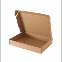 Cartons d'expédition en gros à 3 couches super isolants, en carton ondulé gaufré de haute qualité, pliables pour l'emballage de vêtements