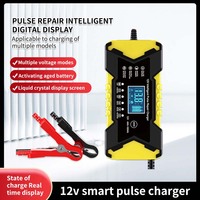 Vente en gros de chargeur de batterie de réparation d'impulsion intelligent de haute qualité 12V 6A adaptateur d'alimentation 90W avec port CC