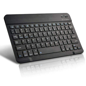 Teclado Bluetooth Ultrafino de <span class=keywords><strong>10</strong></span> Pulgadas, <span class=keywords><strong>Mini</strong></span> Teclado Inalámbrico Portátil Recargable <span class=keywords><strong>para</strong></span> Tablet, Teléfono, Smartphone - Product Image 1