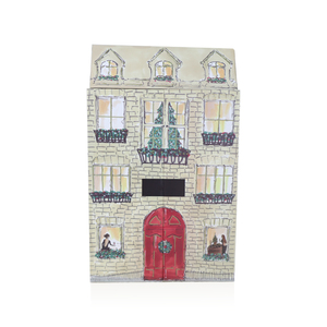 Caja de Cuenta Regresiva Navideña 2025 con Forma de Casa Única y Reutilizable, Caja de Calendario de Adviento de Lujo Hecha a Mano de Alta Calidad para Empaque de Regalos y Juguetes - Product Image 3