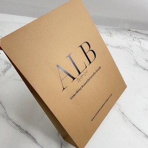 180g thân thiện với môi Kraft Giấy túi bưu phẩm với logo tùy chỉnh in cho quần áo & Lông bao bì cứng nhắc bưu phẩm phong bì - Product Image 5