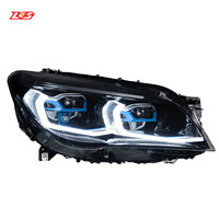 Feux de voiture LKS pour BMW F02, lentille de projecteur de phare F01 730i 740i 750i, phare de signalisation, phares LED, DRL, accessoires automobiles