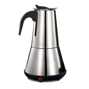 Cafetera Eléctrica <span class=keywords><strong>Moka</strong></span> de Acero Inoxidable con Base Calefactora, Producto Más Vendido - Product Image 2