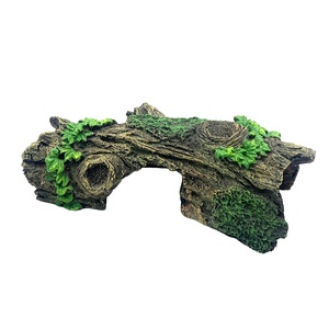 Venta al por mayor gran acuario ocultar cueva decoraciones reptil escondite para serpiente Lagarto - Product Image 6