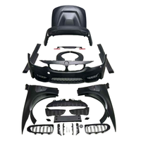 Pour BMW série 4 F32 F33 F36 Kits de carrosserie nouveau M4 F82 F83 pare-chocs avant arrière et capot matériau ABS Durable
