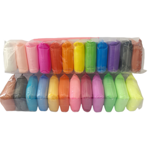 Ensemble de pâte à <span class=keywords><strong>modeler</strong></span> à séchage à l'air de qualité supérieure, 24 couleurs, non toxique, super légère, pour la créativité en <span class=keywords><strong>maternelle</strong></span>, le bricolage, le cosplay - Product Image 5