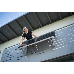 Deye Balcón solución <span class=keywords><strong>solar</strong></span> 600W MicroInverter Integrado Todo Negro 400W Paneles solares Balcón Sistema PV <span class=keywords><strong>para</strong></span> uso doméstico - Product Image 6