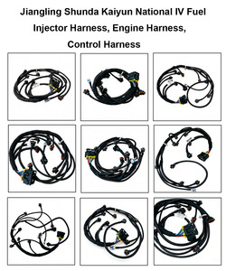 Custom Automotive Waterproof Male to Female Connector Wire Harness Electrical Copper Wire Loom Harness - Product Image 6