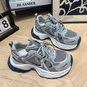Colección Primavera Verano 2025: Zapatos Deportivos Casuales Transpirables para <span class=keywords><strong>Mujer</strong></span>, Inspirados en Forrest Gump, con Plataforma y Diseño Robusto - Product Image 3
