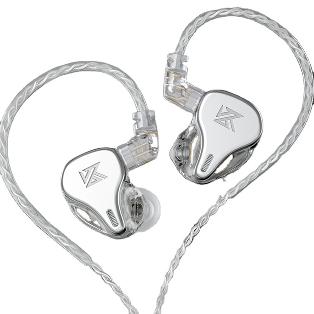 New KZ DQ6 In-Ear Monitor Earbuds with 3DD Bass HiFi Noise Cancelling Sports Wired Headset 3.5mm Interface