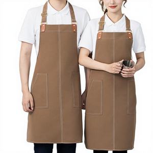 여성용 무지 메이크업 아티스트 뷰티 속눈썹 앞치마 (소량 주문 가능), 맞춤 인쇄 네일 테크니션 앞치마 - Product Image 6