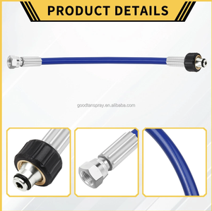 Oferta Especial: Kit de Manguera Lateral de 50CM 24W830 para Pulverizador Airless, Manguera Acoplada para GRC <span class=keywords><strong>490</strong></span> 495 595 - Product Image 4