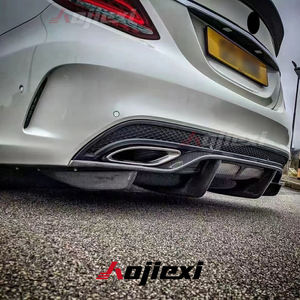 Diffuseur de pare-chocs arrière en fibre de carbone de haute qualité style PSM pour Mercedes Benz W205 Classe C C43 <span class=keywords><strong>C63s</strong></span> Berline <span class=keywords><strong>2015</strong></span>+ Kit carrosserie - Product Image 3