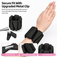 Pulsera de Tobillo y Muñeca Ajustable con Peso Interno de Hierro y Silicona para Pilates y Entrenamiento en Casa/Gimnasio al por Mayor