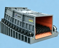 Écran à rouleaux GZJS2424 1600t/h avec moteur, boîte de vitesses et roulement pour la construction de carrières de calcaire