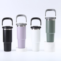 2024 vente chaude tasse de voyage 30oz 20oz gobelet tasses à café en acier inoxydable tasse thermique tasse de Camping en plein air personnalisé avec logo