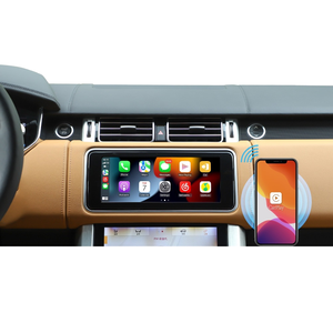 Land Rover Range Vogue 2019-2023 Boîte décodeur Android avec interface CarPlay sans fil <span class=keywords><strong>GPS</strong></span> plein écran <span class=keywords><strong>sur</strong></span> <span class=keywords><strong>tableau</strong></span> <span class=keywords><strong>de</strong></span> <span class=keywords><strong>bord</strong></span> - Product Image 1