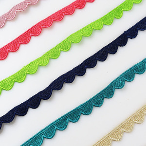 Pizzo <span class=keywords><strong>di</strong></span> alta qualità degli stati uniti pizzo dorato rosso verde rosa grigio personalizzato ricamo africano mer pizzo per la decorazione - Product Image 1