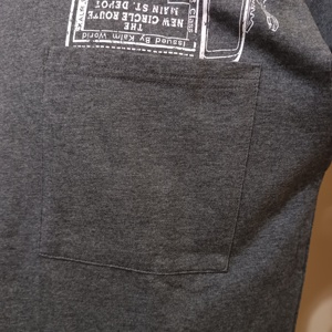 T-Shirt Casual da Uomo con Collo Tondo, Taglia Personalizzata (Taglia USA), Alta Qualità, 200g, in Maglia, Tinta Unita, 100% Cotone, Vendita all'Ingrosso - Product Image 6