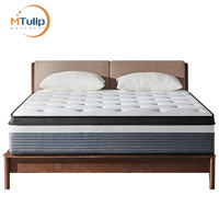 Matelas à ressorts ensachés compressés en boîte, tailles King, Queen et Simple, nouvelles marques, matelas à ressorts ensachés en mousse à mémoire de forme