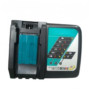 <span class=keywords><strong>Chargeur</strong></span> <span class=keywords><strong>rapide</strong></span> pour batterie lithium-ion <span class=keywords><strong>DC18RC</strong></span> 18V 3A, remplacement pour batterie <span class=keywords><strong>Makita</strong></span> - Product Image 2