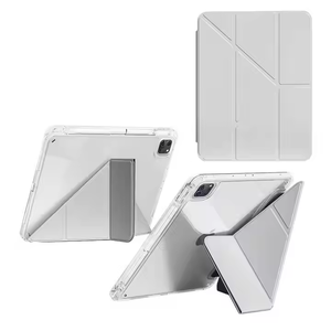 Funda para iPad <span class=keywords><strong>Pro</strong></span> 13 <span class=keywords><strong>M4</strong></span> 2024, Ligera, con Soporte Plegable en Y, a Prueba de Golpes, de Cuero, para Tablets, de Alta Calidad, Superventas - Product Image 4