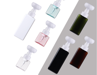 Grosir isi ulang 250ml 450ml 650ml Dispenser sabun tangan cair pompa botol busa plastik bentuk bunga