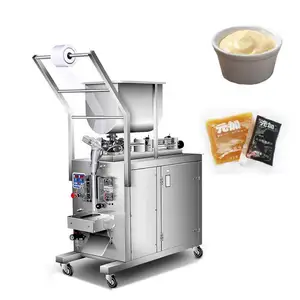 Sıvı dolum ve mühürleme makinesi sıvı dolum makinesi yoğurt doldurma kapaklama makinesi