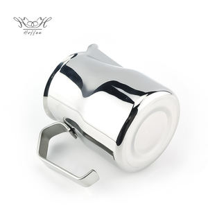 Pichet à café à bec d'aigle écologique de 450 ml, 18/8, pichet à lait professionnel italien pour <span class=keywords><strong>barista</strong></span>, pour café - Product Image 5