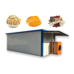 Industrial gas powered fish banana chip raisin nut palm date food dry machine