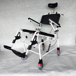 Silla de ducha OEM de aleación de aluminio con capacidad para 250 kg y ruedas para baño y uso de personas mayores - Product Image 1