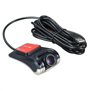 USB Auto DVR Per Android Autoradio Lettore HD 720P 140 Gradi Ampio Angolo di Auto Anteriore Della Macchina Fotografica Video Recorder macchina Fotografica del precipitare Con ADAS