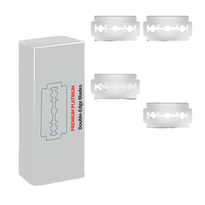 Lames <span class=keywords><strong>de</strong></span> <span class=keywords><strong>rasoir</strong></span> <span class=keywords><strong>de</strong></span> sécurité universelles Spolo D10-1, lot <span class=keywords><strong>de</strong></span> 100, double tranchant, en acier inoxydable, pour barbier, lames remplaçables - Product Image 2