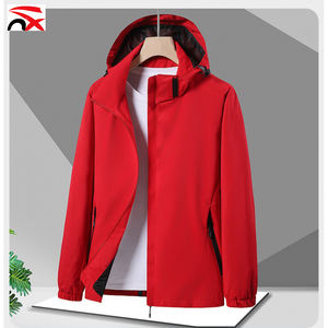 Costume d'extérieur coupe-vent randonnée alpinisme veste veste de pluie transfrontalière imperméable mince coupe-vent monocouche costume - Product Image 5