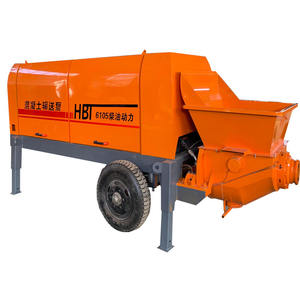 Mini elétrico powered betoneira e bomba construção 30KW diesel powered <span class=keywords><strong>Shotcrete</strong></span> máquina caminhão reboque montado - Product Image 5