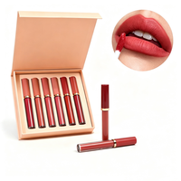 Coffret Cadeau Cosmétiques : Créez Votre Propre Marque – Combo Gloss Liquide Hydratant et Rouge à Lèvres Mat – Végan, Marque Privée, Vente en Gros, Logo Personnalisé
