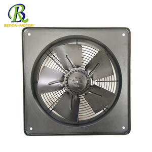 Fuerte volumen de aire 300mm 220V bajo ruido cuchillas de hierro fundido rodamiento de bolas montaje en pared ventilación escape ventilador de flujo axial - Product Image 5