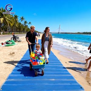 Accès Plage Facilité en Polyester pour Personnes à Mobilité Réduite – Nouveau Design – Tapis <span class=keywords><strong>de</strong></span> Dunes pour <span class=keywords><strong>Maison</strong></span> <span class=keywords><strong>de</strong></span> Vacances – Accès Fauteuil Roulant Long Island - Product Image 2