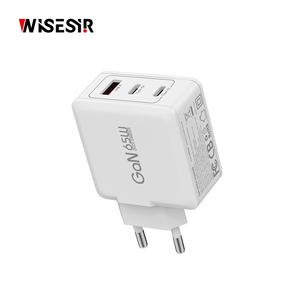 <span class=keywords><strong>Chargeur</strong></span> WISESIR GaN 65W avec 2 ports USB-C et 1 port USB-A, protocoles multiples PPS FCP SCP PD pour Huawei, iPhone, MacBook, <span class=keywords><strong>iPad</strong></span> - Product Image 6
