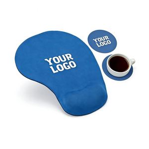 Vente en gros de bracelets antidérapants personnalisés avec logo, repose-poignets confortables, tapis de souris pour joueurs, pour PC, ordinateur portable, cadeau promotionnel d'entreprise - Product Image 1