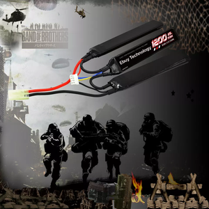 <span class=keywords><strong>EBUY</strong></span> 800/1000/1200/1300mAh 25C 3S Artículo 2 11,1 V batería de litio recargable Airsoft batería de pistola - Product Image 2
