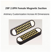 Conector Magnético Macho y Hembra 29P-2.0PH, Conector de Carga Magnético Personalizado con Pin Pogo de 2.0mm