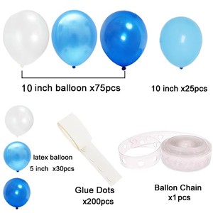 Kit d'<span class=keywords><strong>arche</strong></span> de ballons pour anniversaire fille, 143 pièces, guirlande de ballons blancs et or rose, ballons pastel, décoration de ballons pour baby shower, baptême - Product Image 6