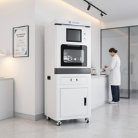 Equipo Dental Húmedo YUCERA YRC 8S, Fresadora CAD CAM con Autolimpieza para Aleación de Titanio, Zirconia, Vidrio y Cerámica, para Laboratorio Dental