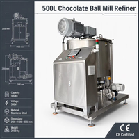 Moulin à billes pour chocolat TUORONG certifié CE, en acier inoxydable, pour usage commercial, machine à broyer et raffiner le chocolat